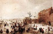 Hendrick Avercamp A Scene on the Ice near a Town china oil painting artist